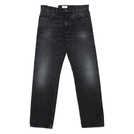 Jeans Amish James Cimosato Selvedge - Black Denim