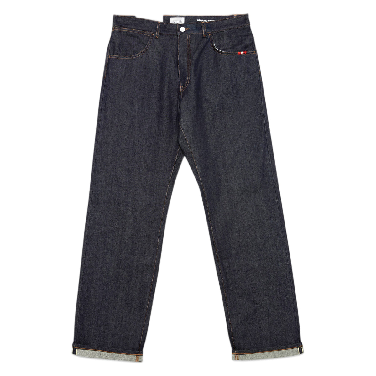 Jeans Amish James Cimosato Selvedge Denim - Raw Denim