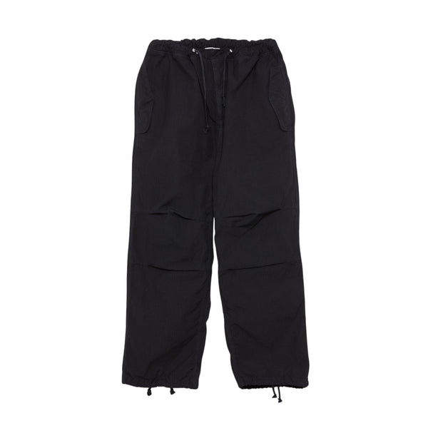 Pantalone Uomo Parachute Amish MAN AMISH Ripstop SW Washed black Nero Francis Concept