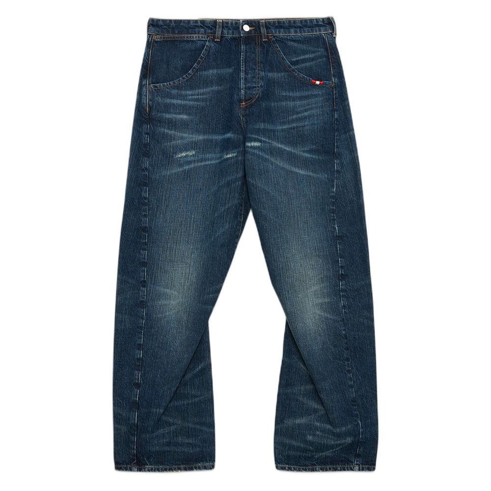 Jeans Amish Twist Slub Denim - Dark Slub Denim
