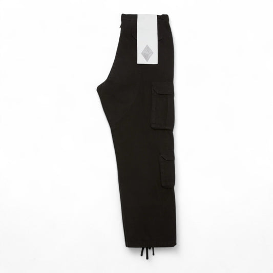 Pantalone Uomo Amish Supplies Double Cargo - Black Francis Concept