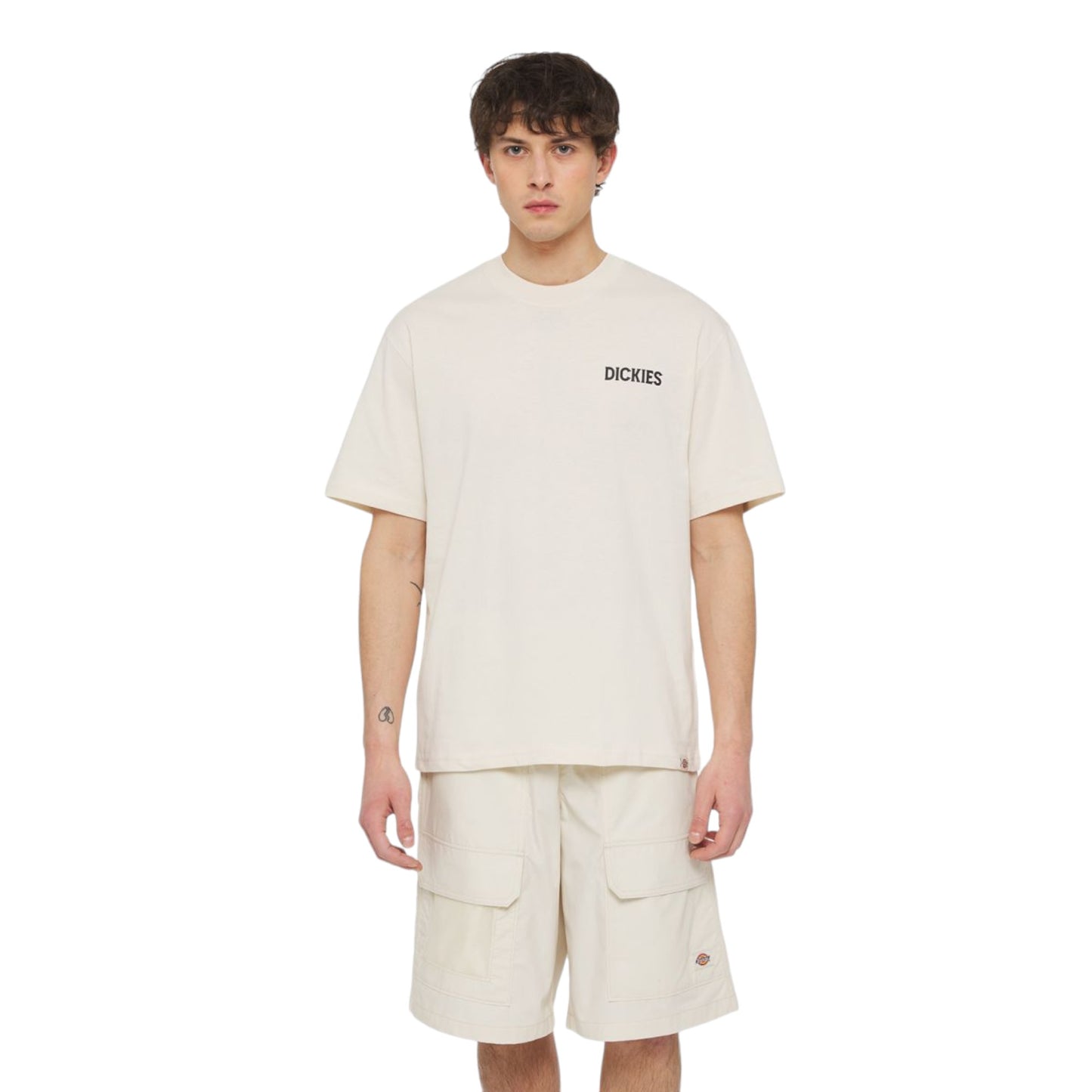 T-Shirt Dickies Beach Tee - Whitecap Grey Francis Concept