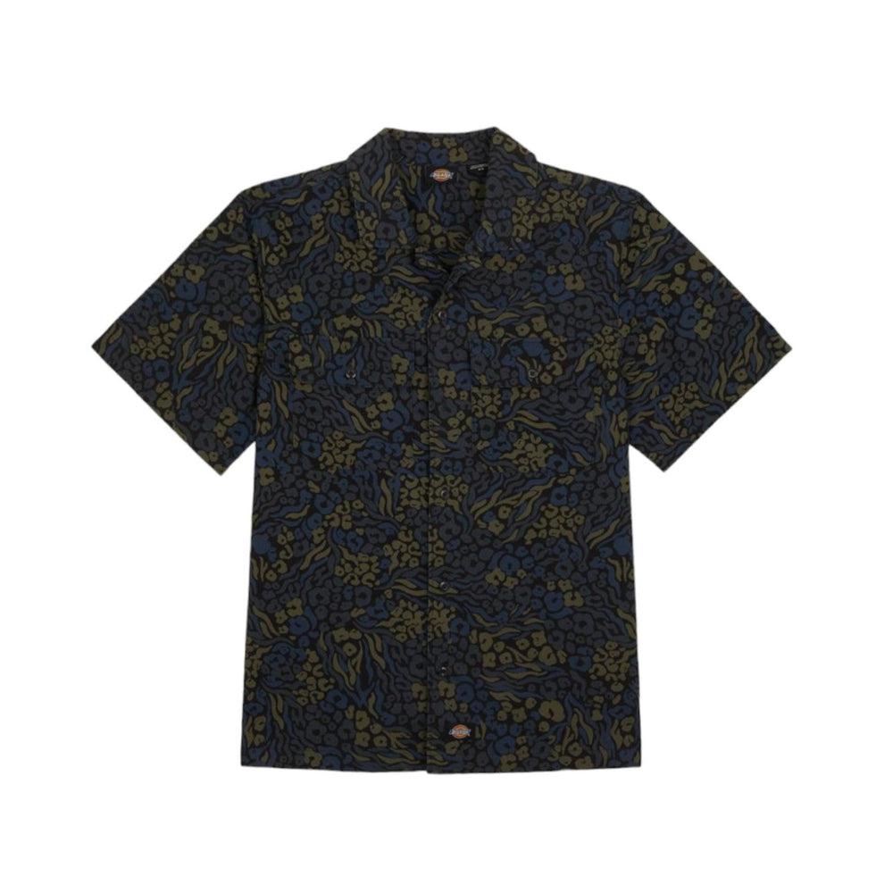 Camicia Dickies Saltville Shirt - Camo Black Francis Concept