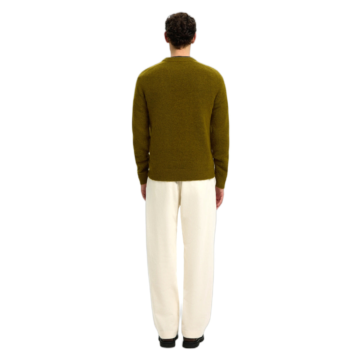 Maglione Selected Homme Rai LS Knit Reg Crew Neck - Fir Green