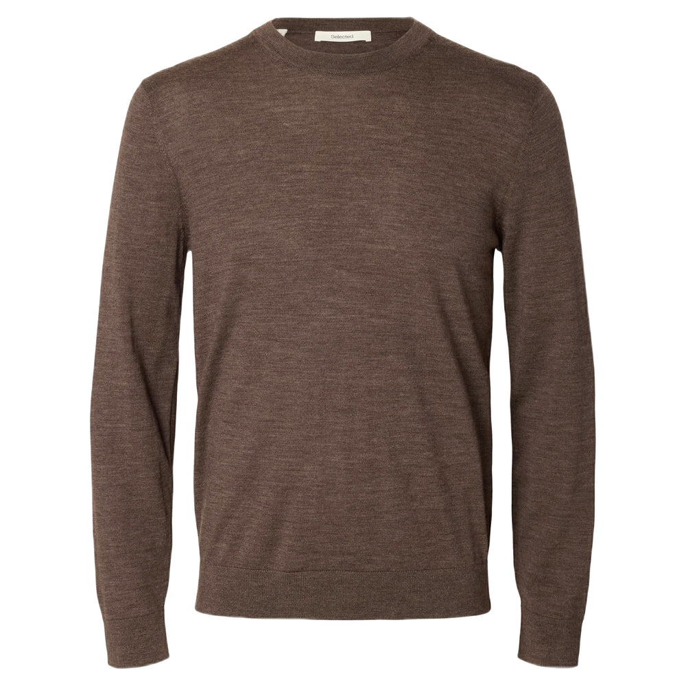 Maglione Selected Homme Tray LS Knit Reg Merino Crew Neck - Delicioso