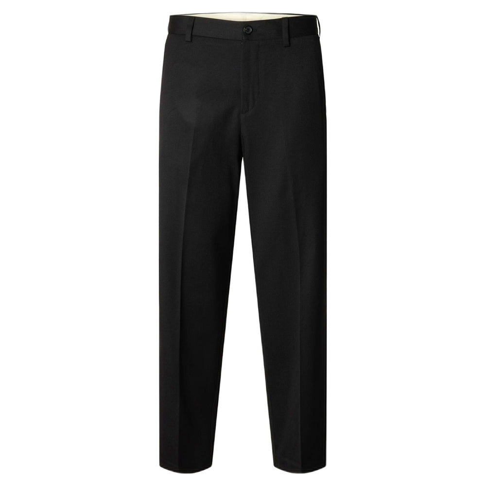 Pantaloni Selected Homme Loose Luke Wool Blend Pant - Black