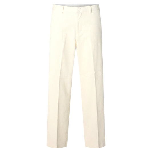 Pantaloni Selected Homme Loose Luke Corduroy Pant - Egret