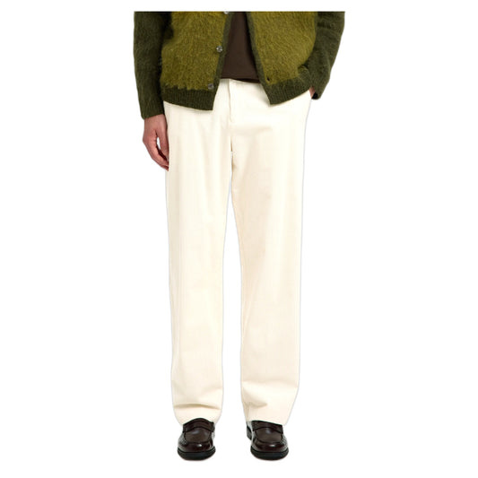 Pantaloni Selected Homme Loose Luke Corduroy Pant - Egret