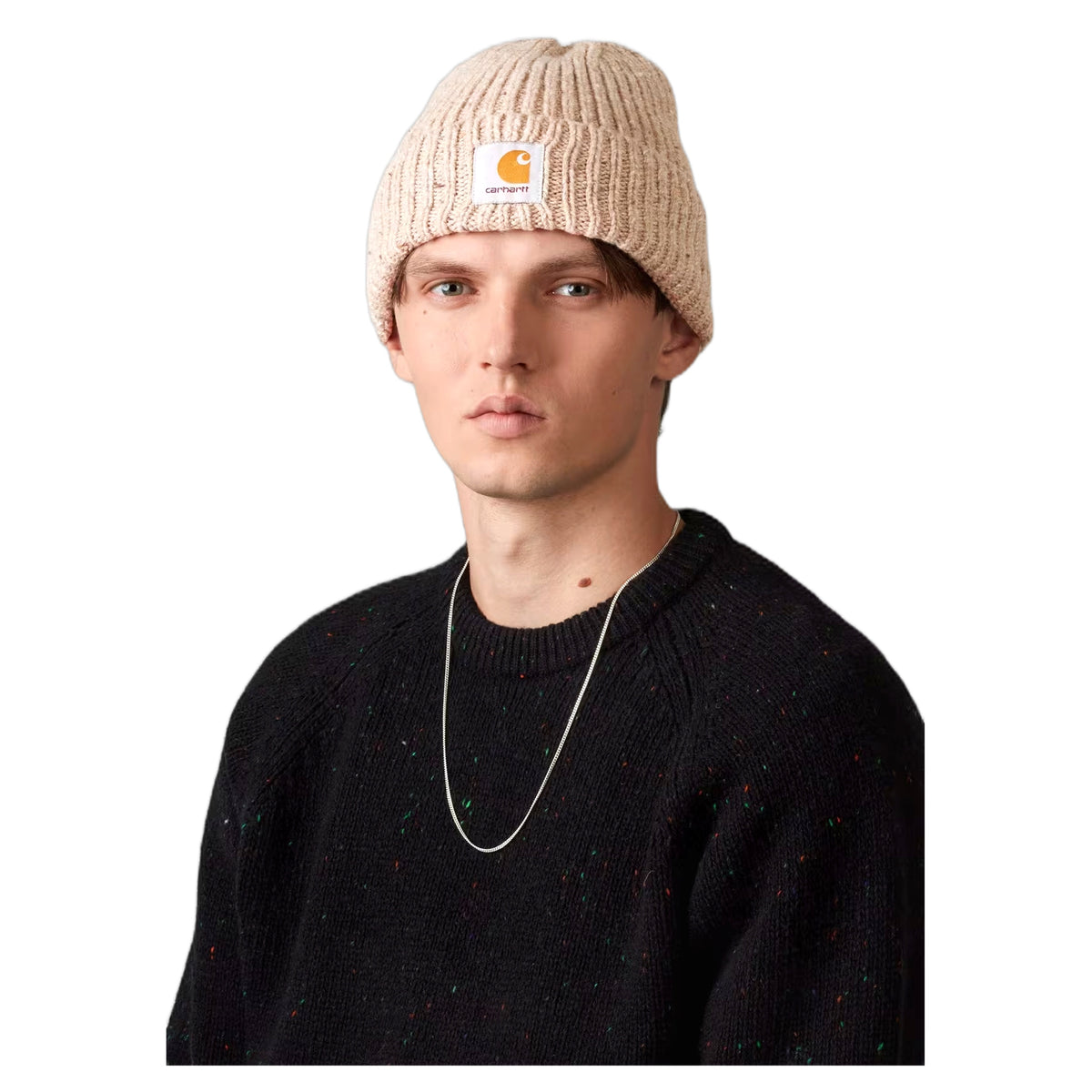 Berretto Carhartt Wip Anglistic Beanie - Speckled Fleur de Sel