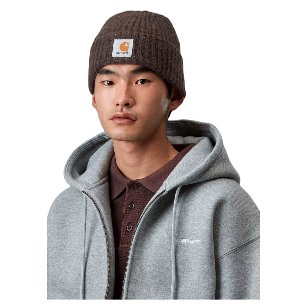 Berretto Carhartt Wip Anglistic Beanie - Speckeled Dark Navy