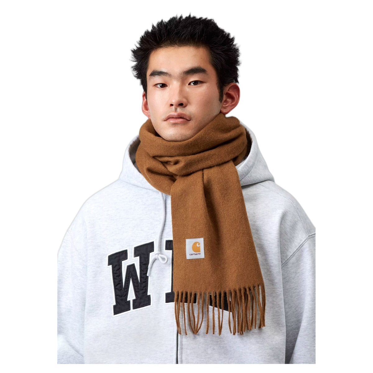Sciarpa Carhartt Wip Clan Scarf - WIP H Brown