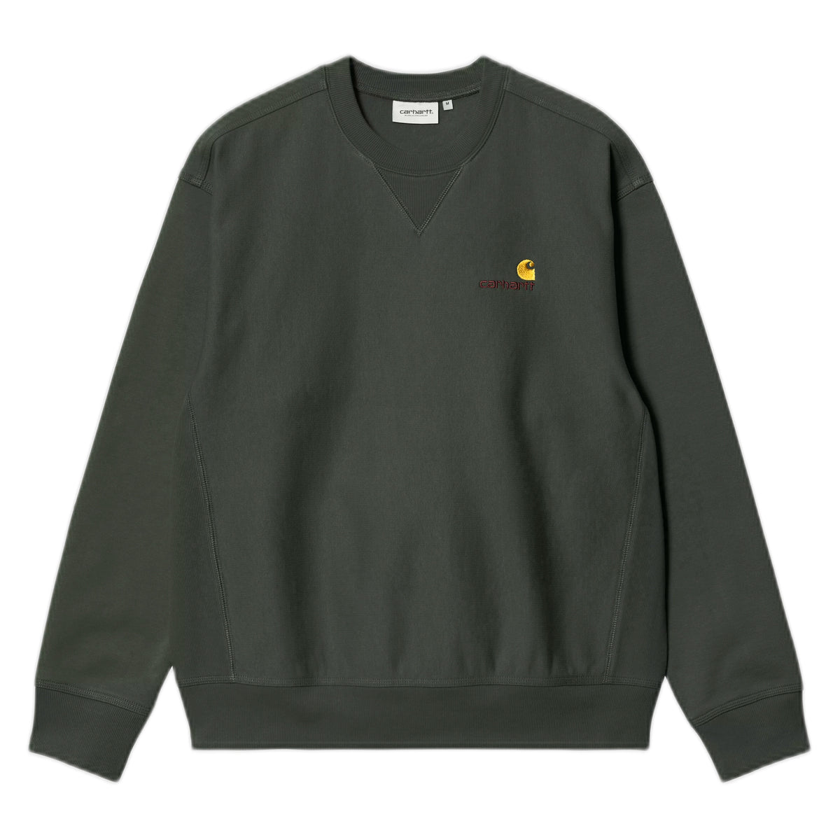 Felpa Carhartt Wip American Script Sweatshirt - Raven
