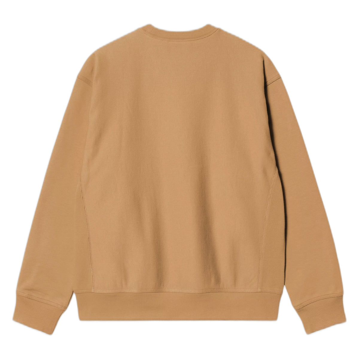 Felpa Carhartt Wip American Script Sweatshirt - Wip Dusty H Brown