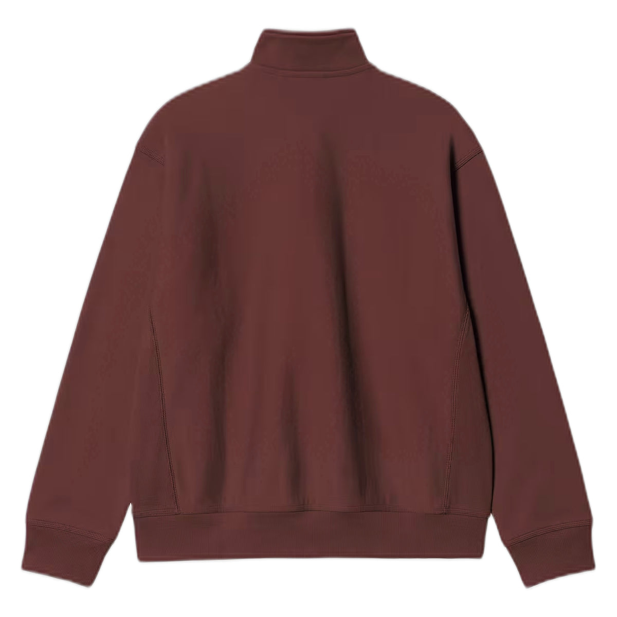 Felpa Carhartt Wip Half Zip American Script Sweatshirt - Amarone