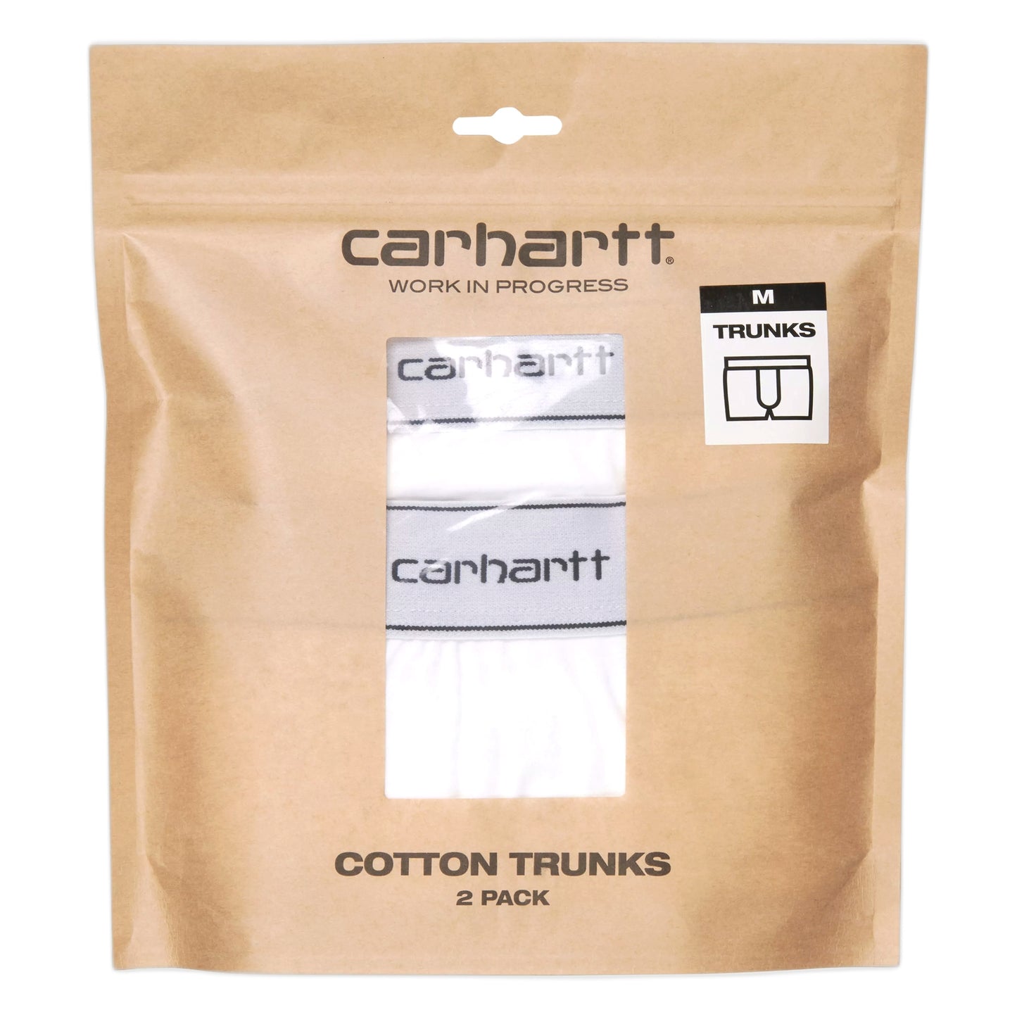 Boxer Carhartt Wip Cotton Trunks - White