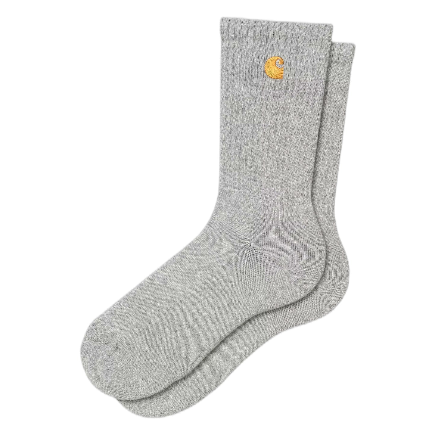 Calze Carhartt Wip Chase Socks - Grey Heather / Gold-Francis Concept
