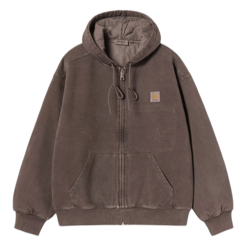 Felpa Carhartt Wip Hooded Vista Jacket - Tobacco Garment Dyed