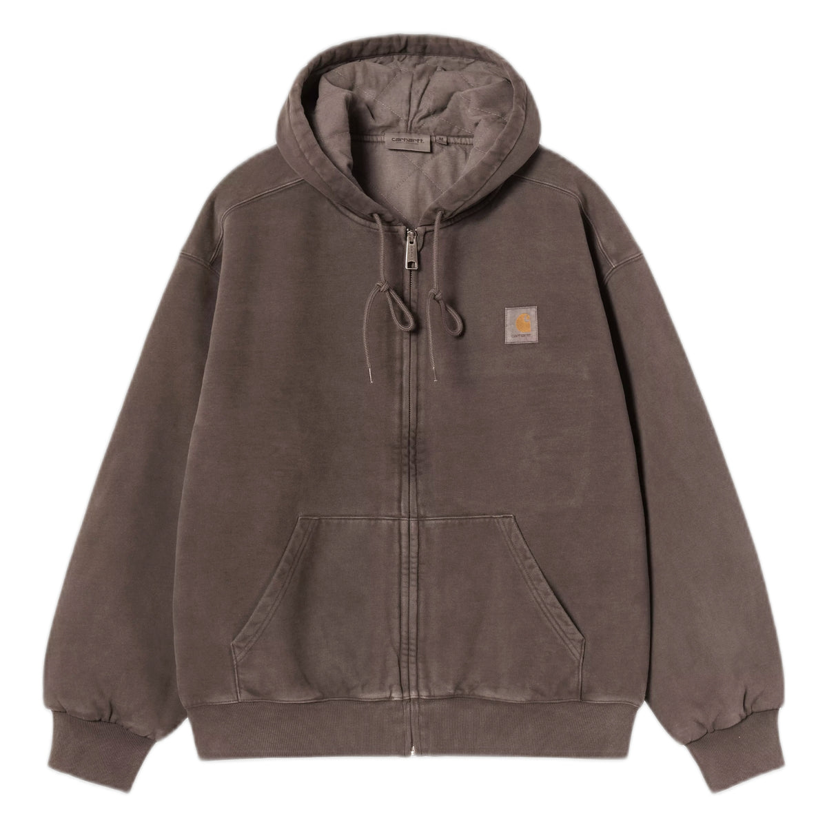 Felpa Carhartt Wip Hooded Vista Jacket - Tobacco Garment Dyed
