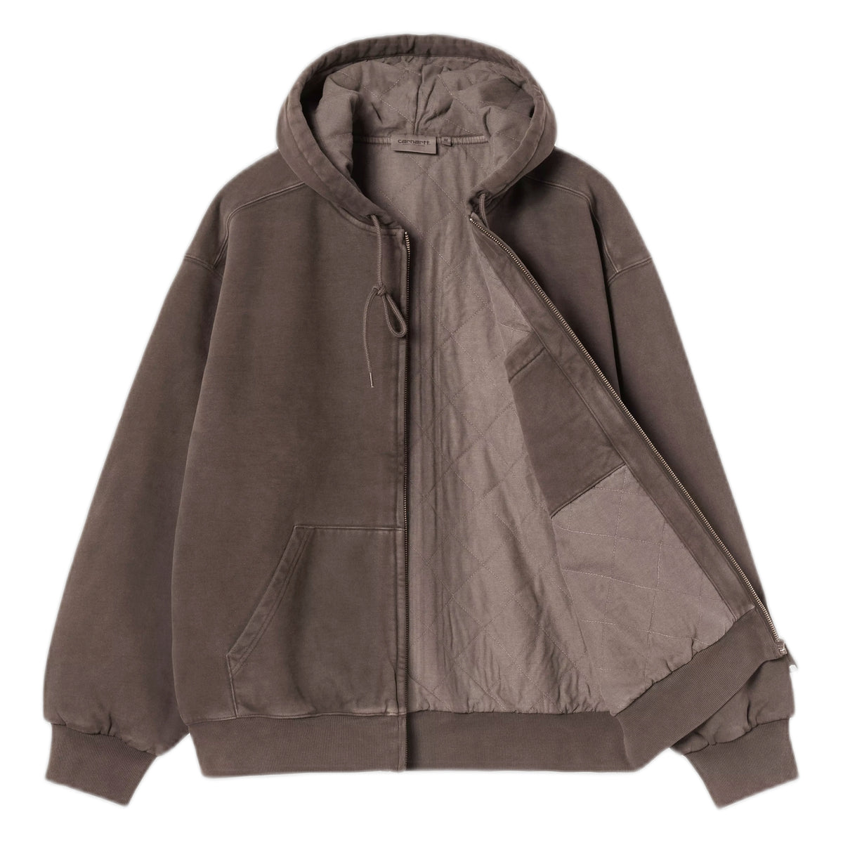 Felpa Carhartt Wip Hooded Vista Jacket - Tobacco Garment Dyed