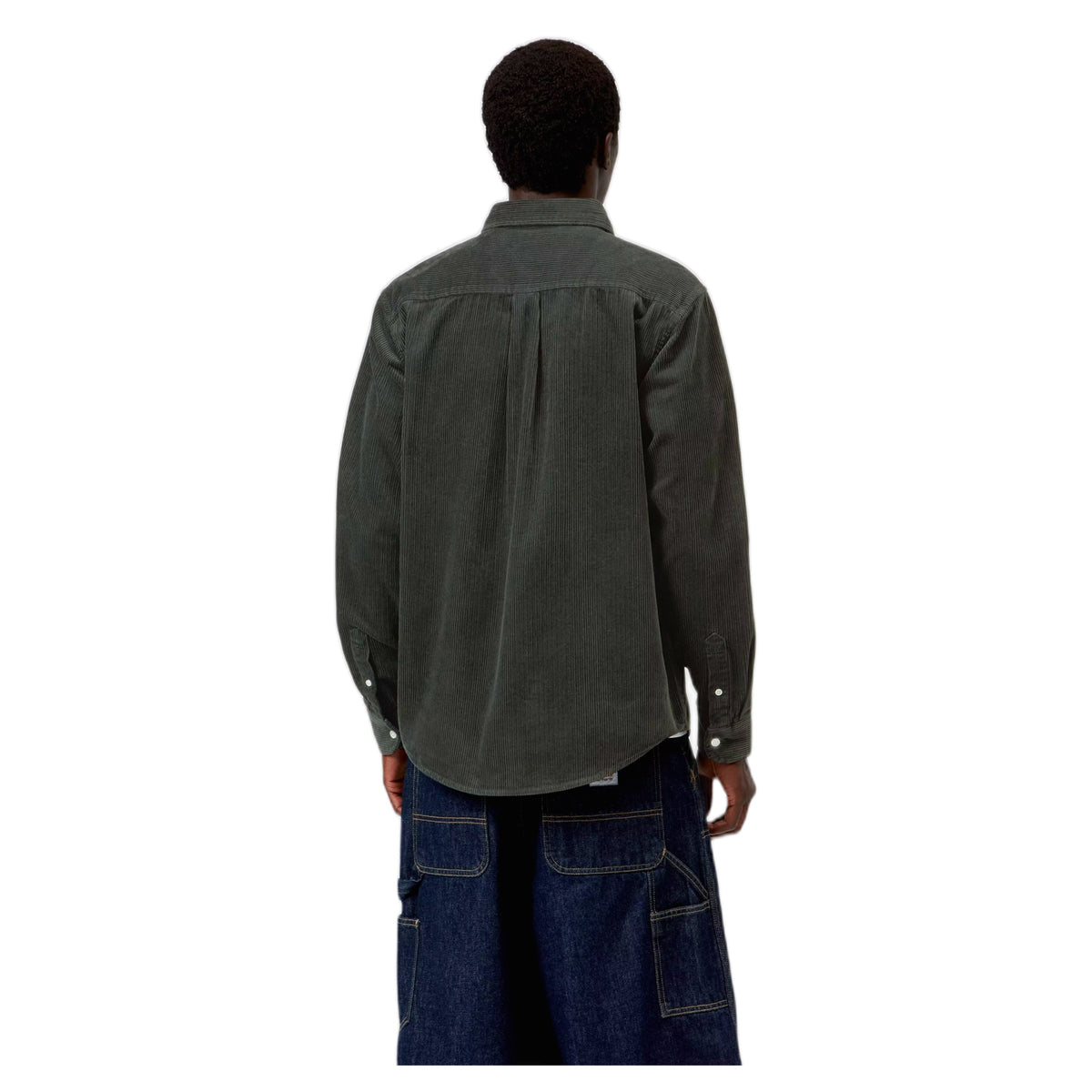Camicia Carhartt Wip L/S Madison Cord Shirt - Raven