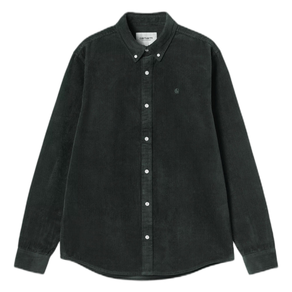 Camicia Carhartt Wip L/S Madison Cord Shirt - Raven