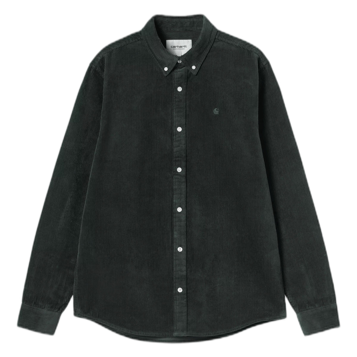 Camicia Carhartt Wip L/S Madison Cord Shirt - Raven
