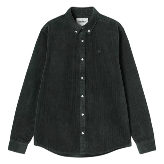 Camicia Carhartt Wip L/S Madison Cord Shirt - Raven