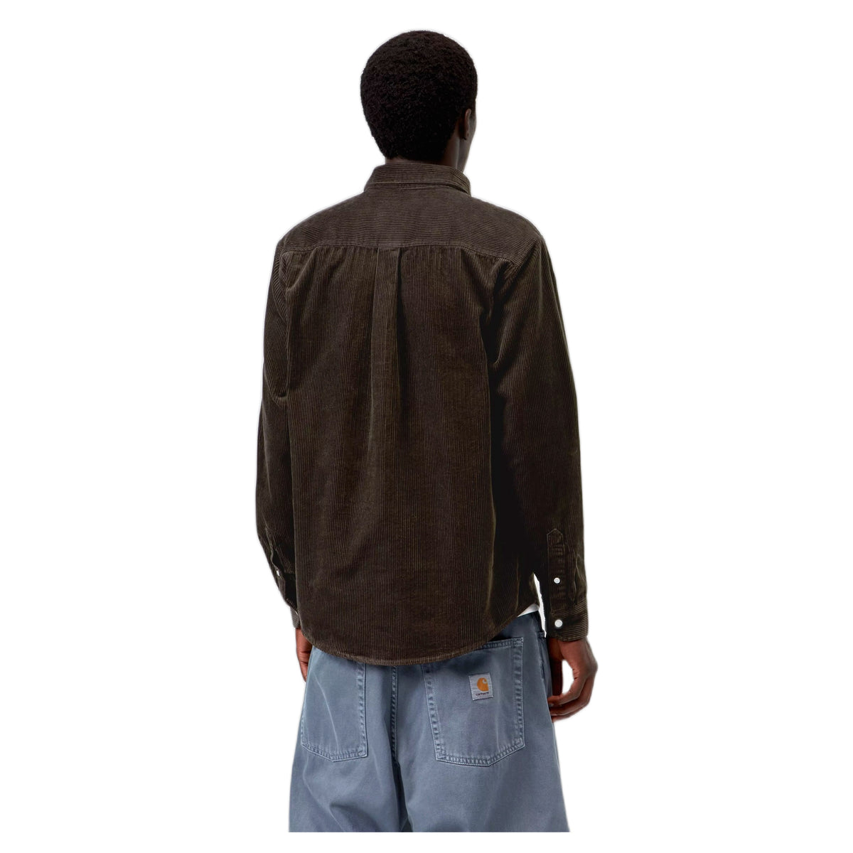 Camicia Carhartt Wip L/S Madison Cord Shirt - Tobacco