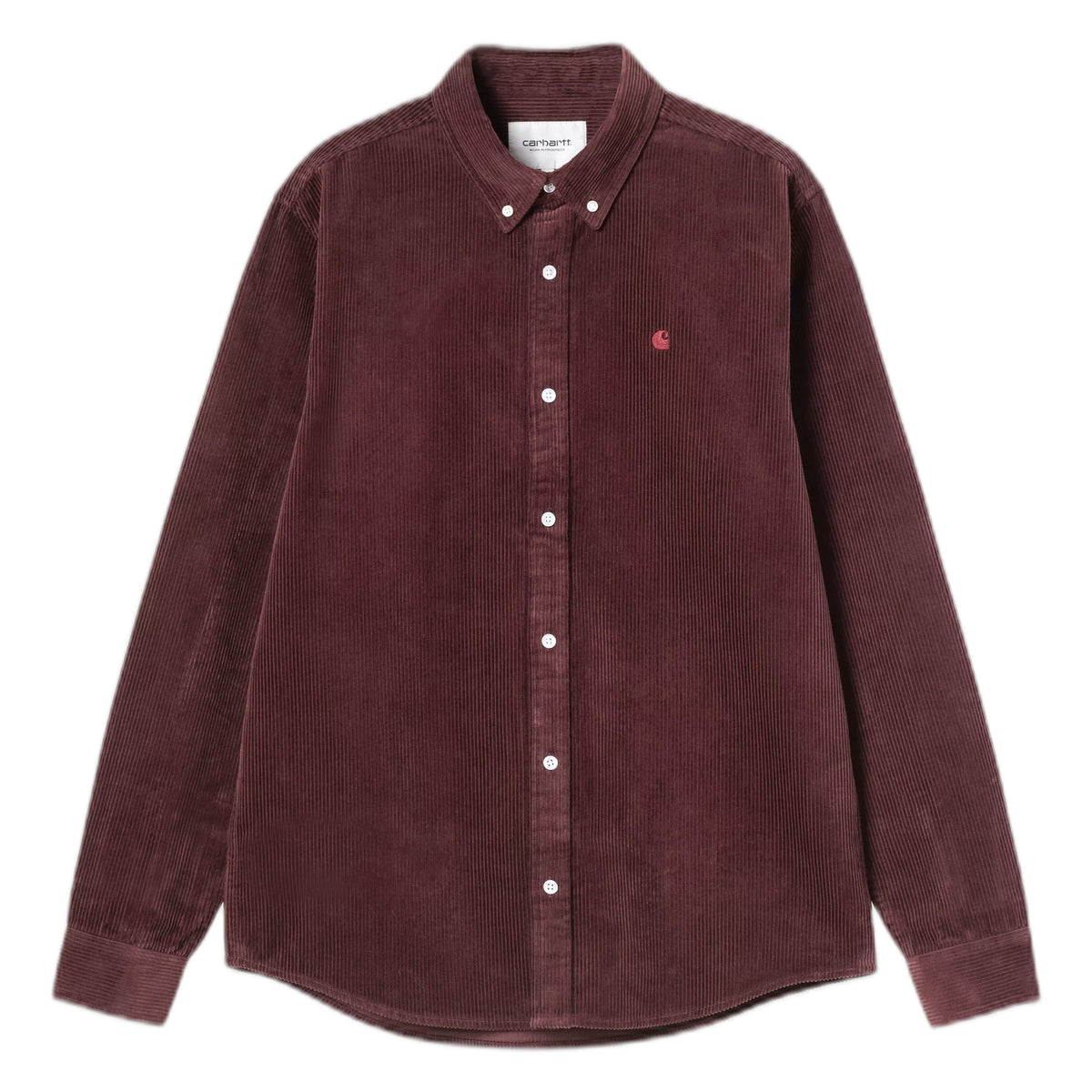 Camicia Carhartt Wip L/S Madison Cord Shirt - Amarone