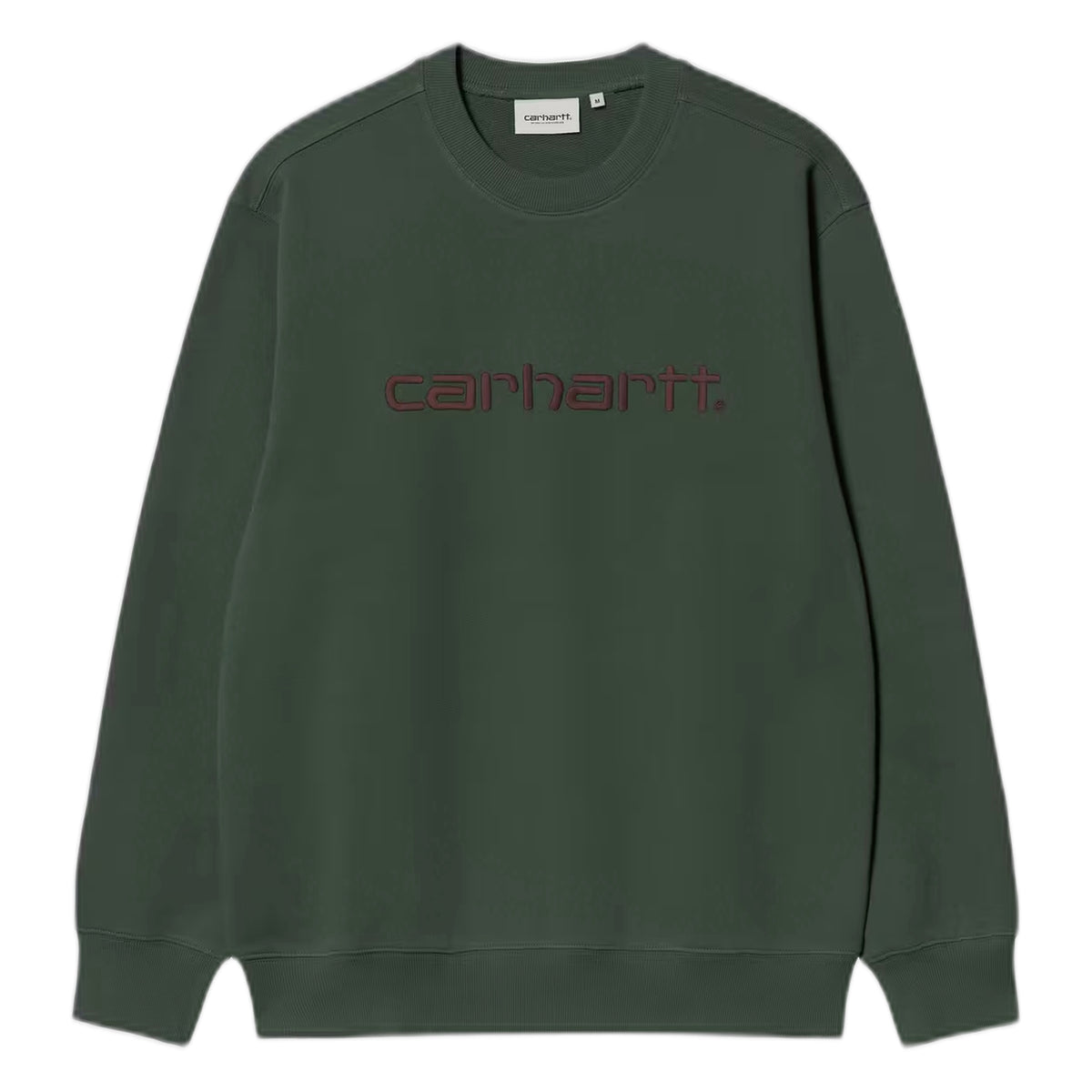 Felpa Carhartt Wip Carhartt Sweat - Dark Scarab / Palisander