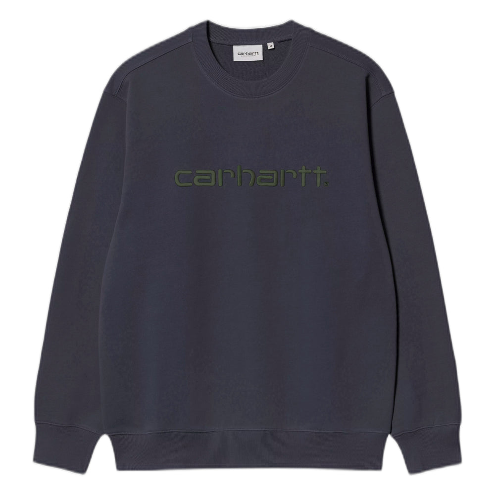 Felpa Carhartt Wip Carhartt Sweatshirt - Dark Navy / Dark Scarab