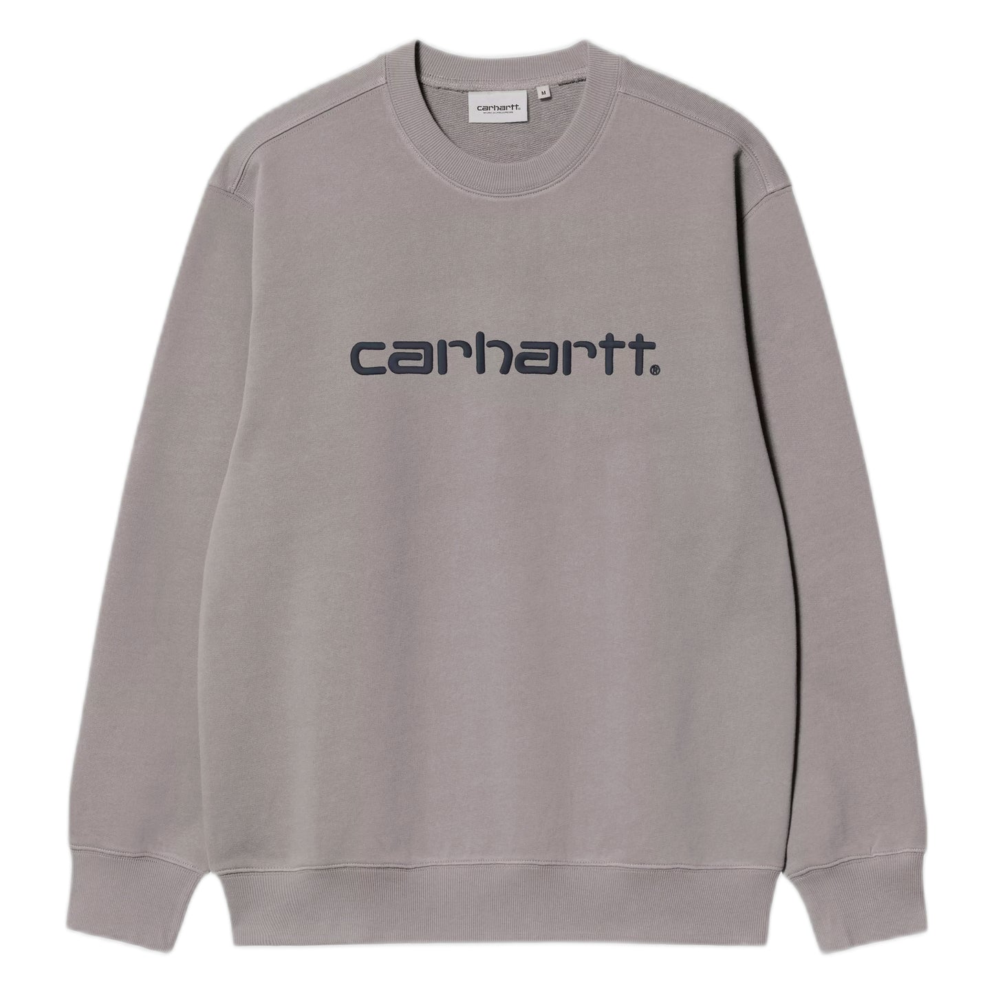 Felpa Carhartt Wip Carhartt Sweatshirt - Shady Grey / Dark Navy