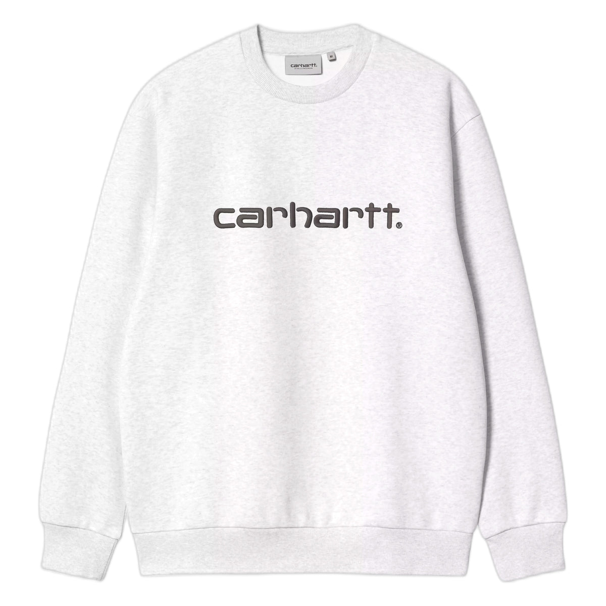 Felpa Carhartt Wip Carhartt Sweat - Ash Heather / Graphite