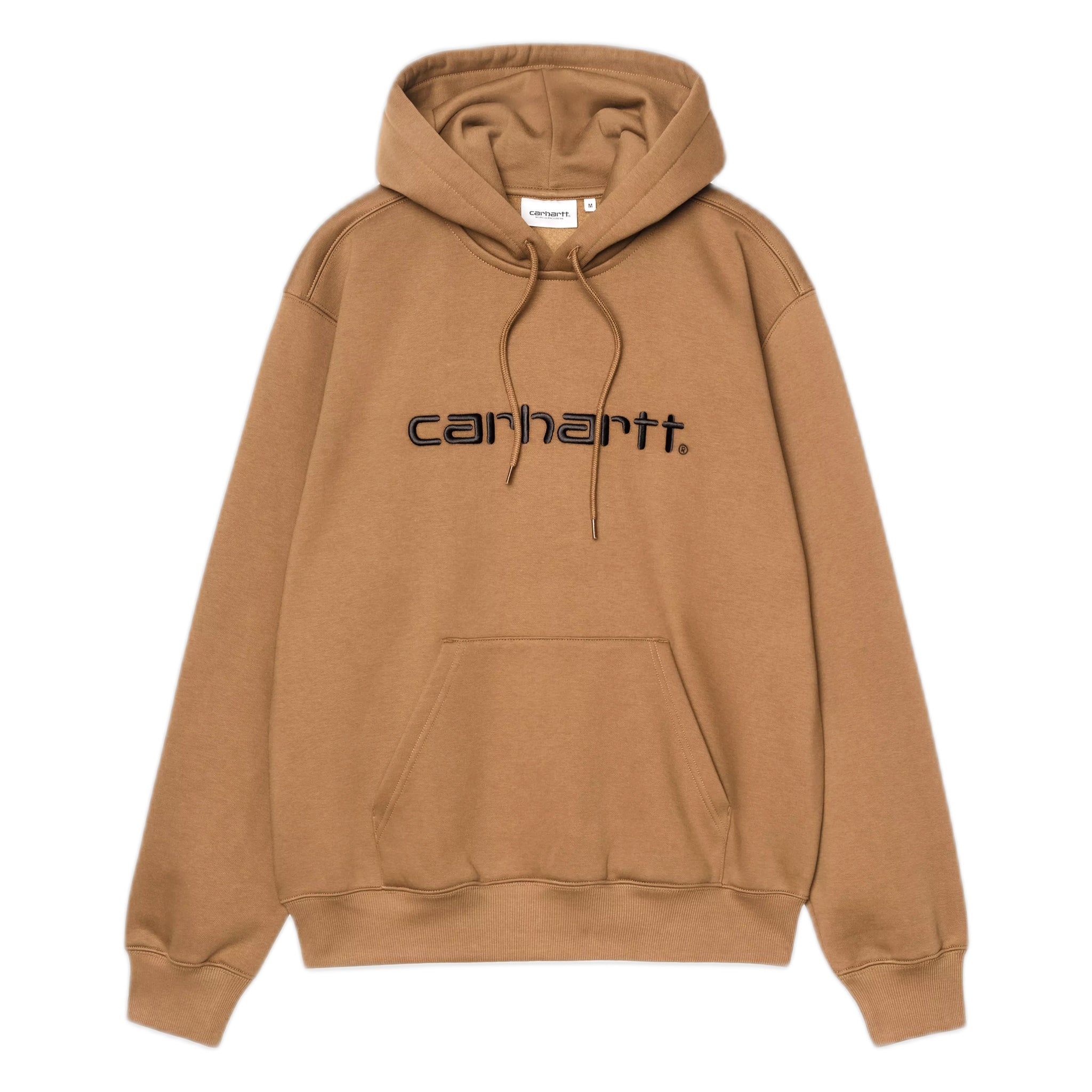 Felpa Carhartt Wip Hooded Carhartt Sweatshirt - WIP H Brown / Black