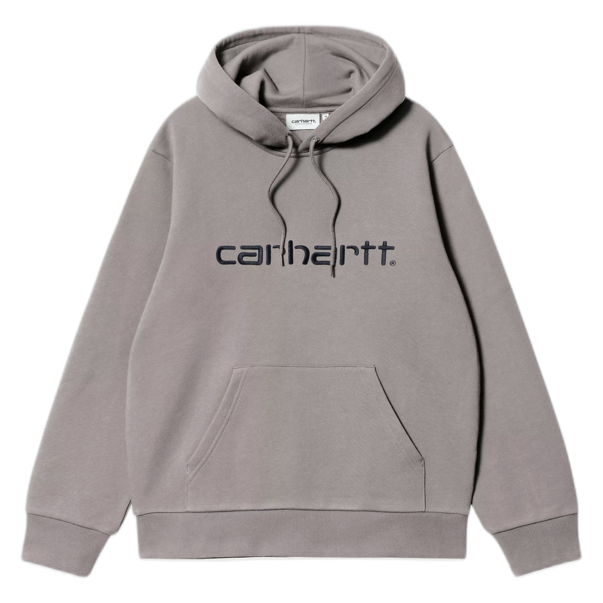 Felpa Carharrtt Wip Hooded Carhartt Sweatshirt - Shady Grey / Dark Navy
