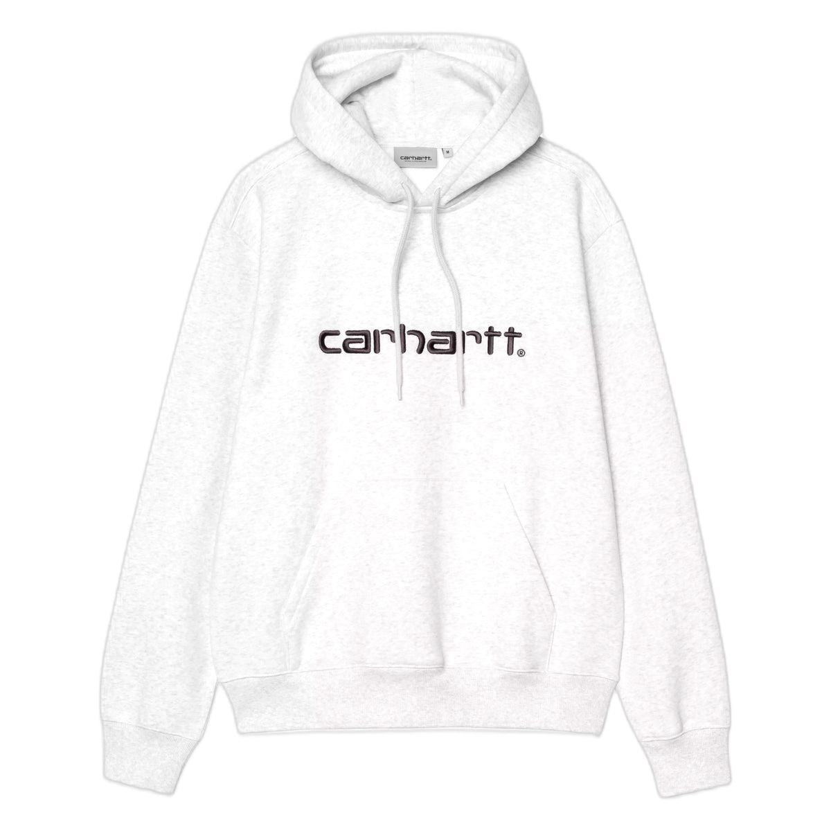 Felpa Carhartt Wip Hooded Carhartt Sweat - Ash Heather / Graphite