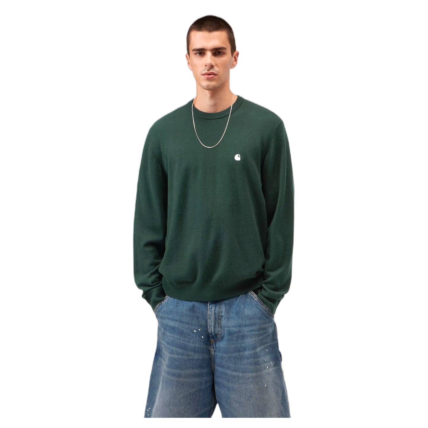 Maglione Carhartt Wip Madison Sweater - Dark Scarab / Wax