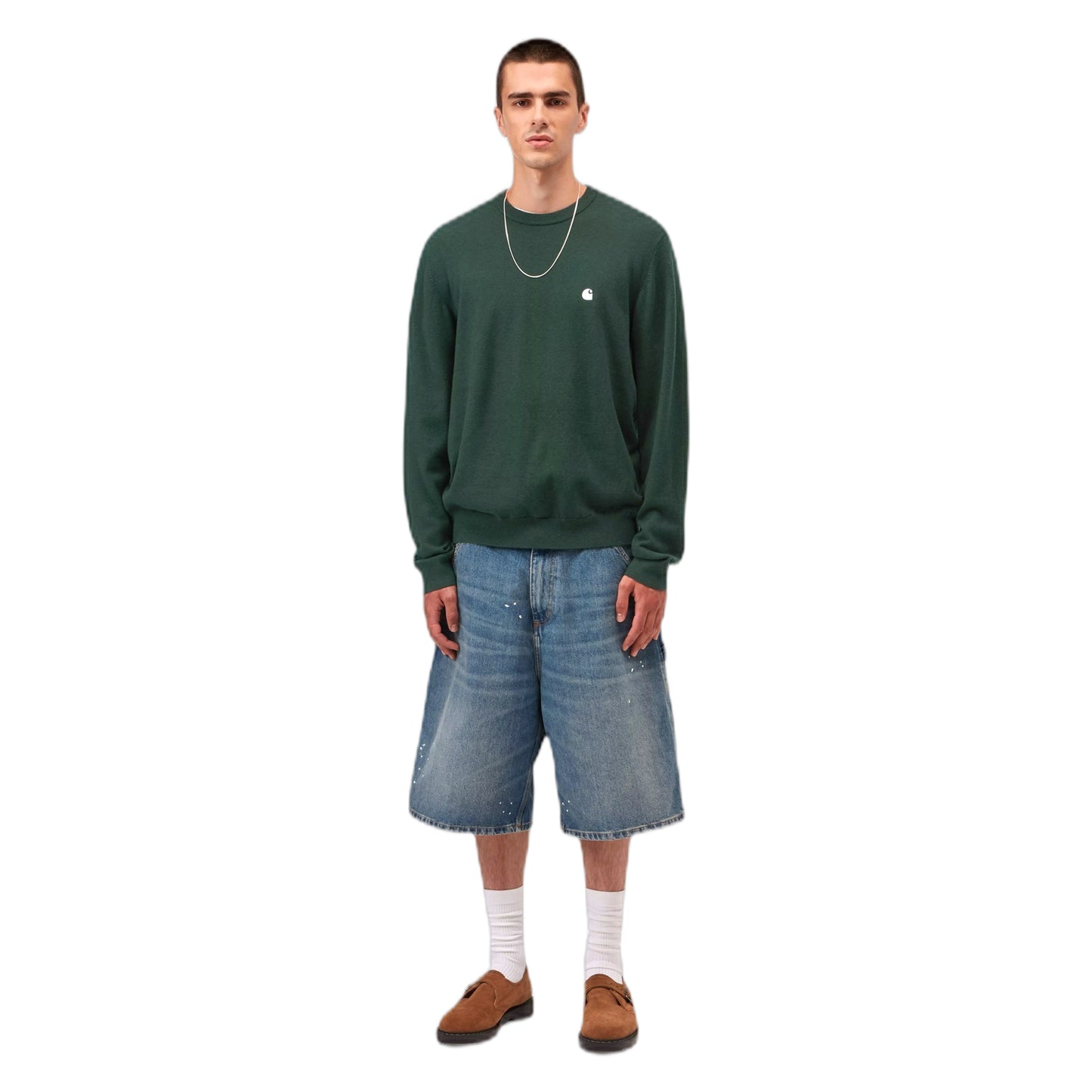 Maglione Carhartt Wip Madison Sweater - Dark Scarab / Wax