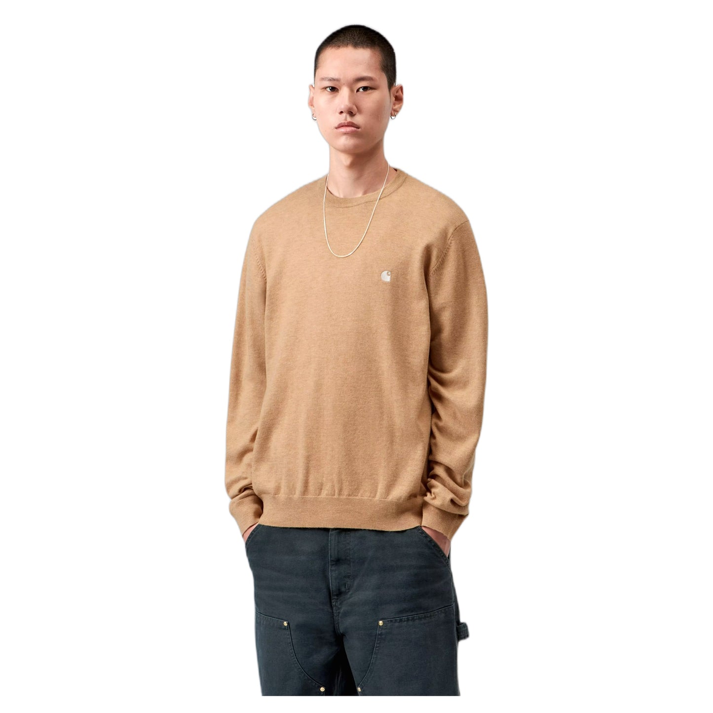 Maglione Carhartt Wip Madison Sweater - WIP Dusty H Brown / Wax