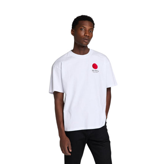 T-Shirt Uomo Edwin Japanese Sun Supply - Bianco - Francis Concept