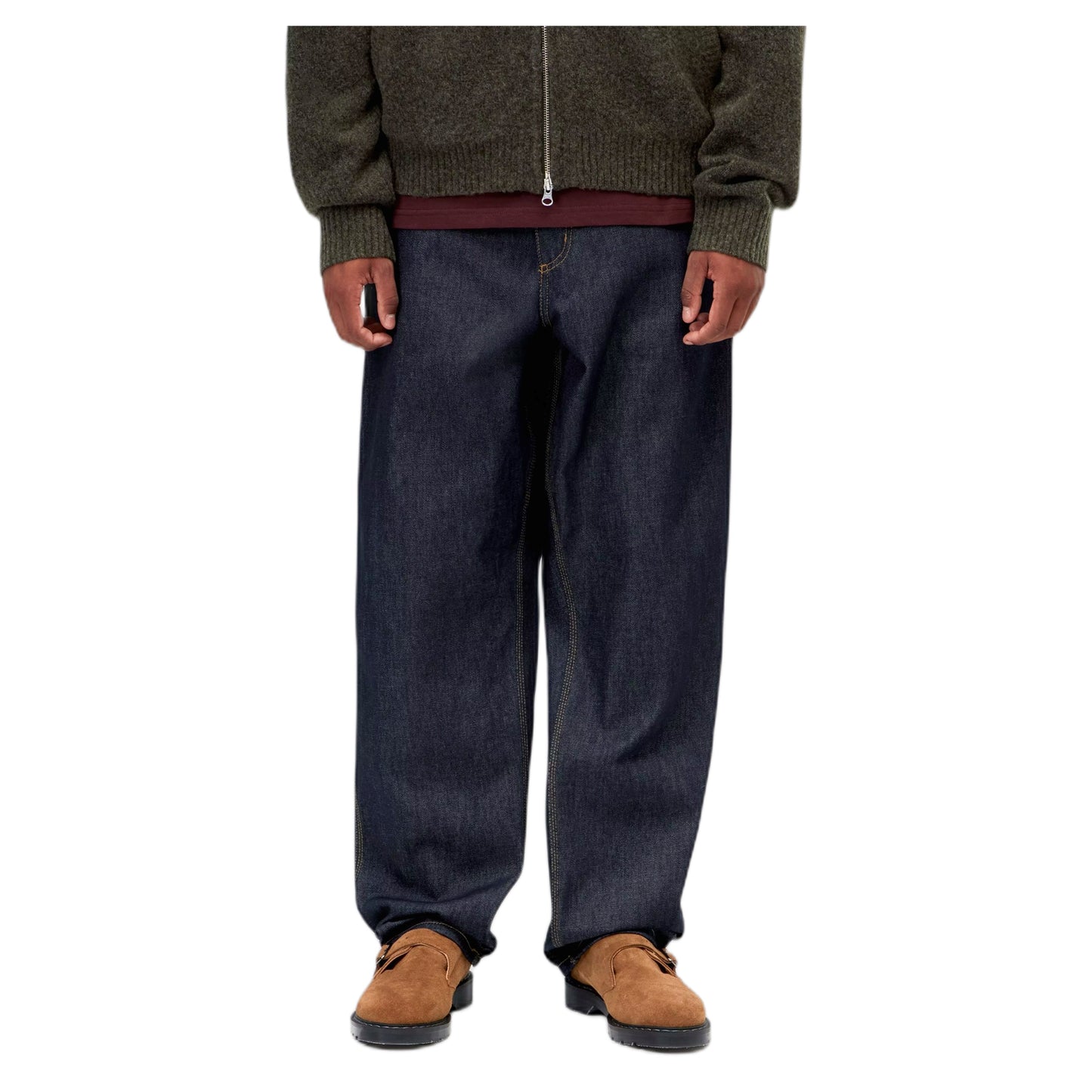Jeans Carhartt Wip Single Knee Pant - Blue Rigid