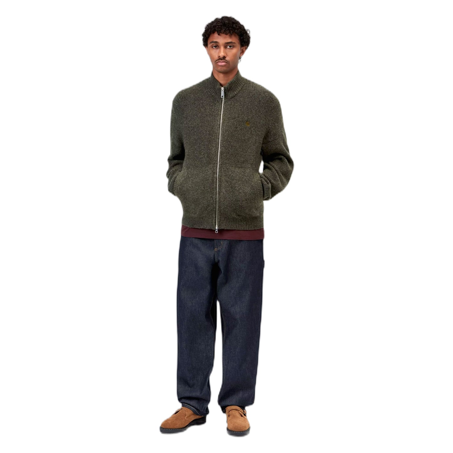 Jeans Carhartt Wip Single Knee Pant - Blue Rigid
