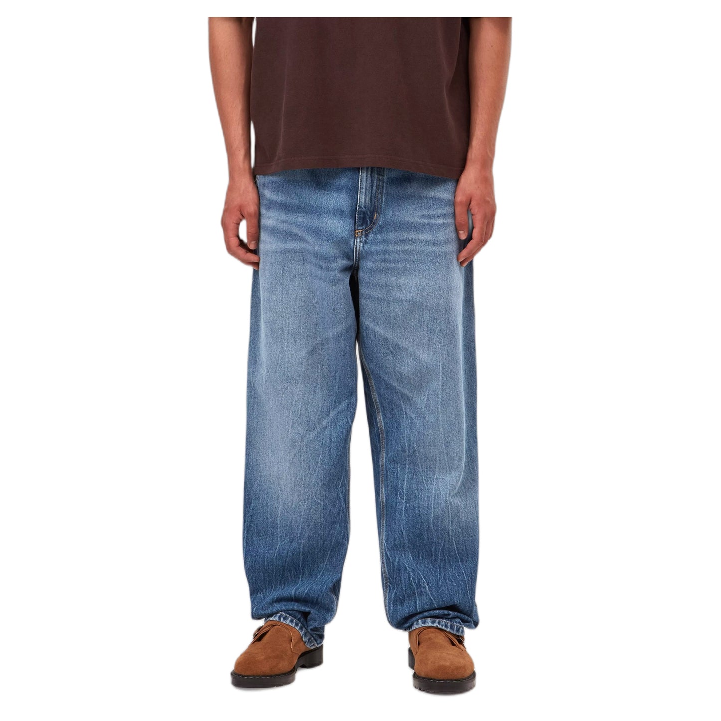 Jeans Carhartt Wip Single Knee Pant - Blue Marble Used Wash