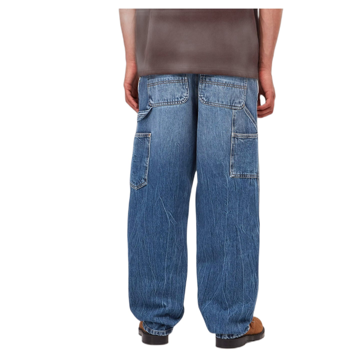 Jeans Carhartt Wip Single Knee Pant - Blue Marble Used Wash