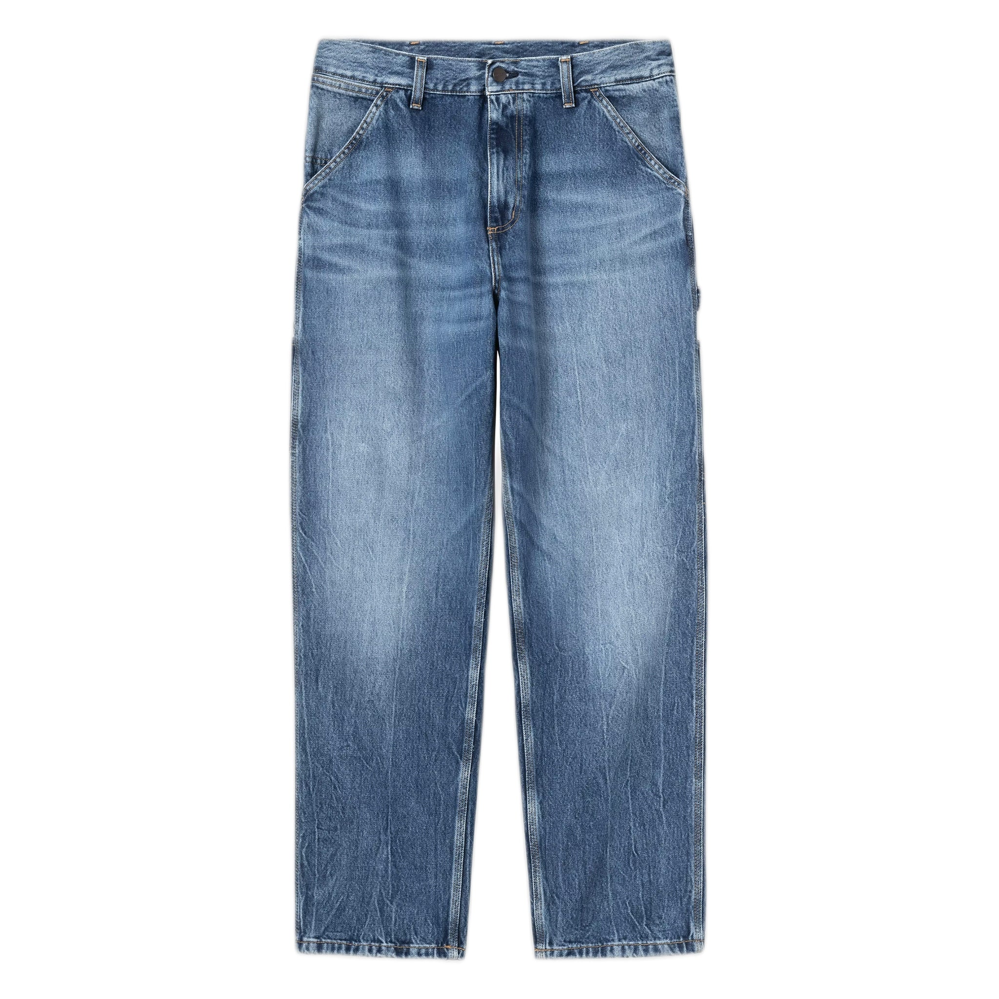 Jeans Carhartt Wip Single Knee Pant - Blue Marble Used Wash