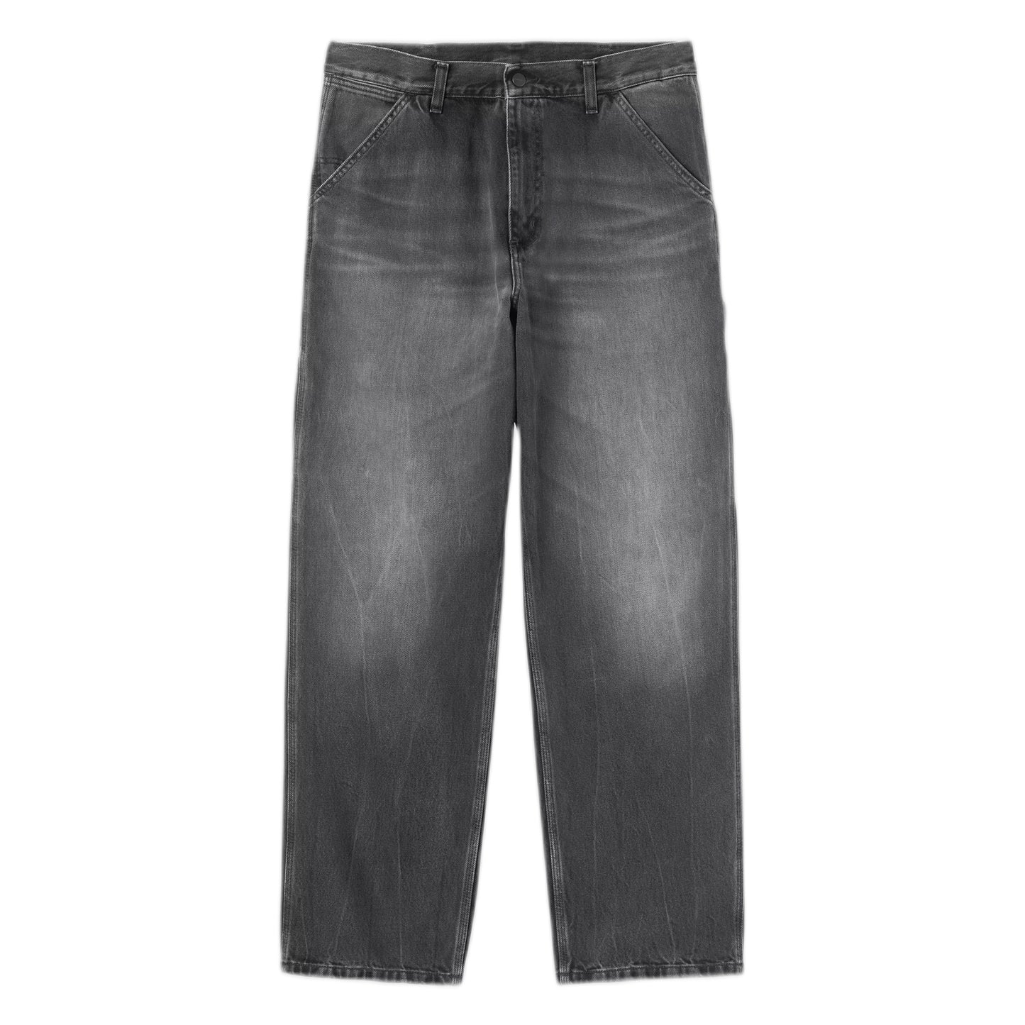 Jeans Carhartt Wip Single Knee Pant - Black Marble Used Wash