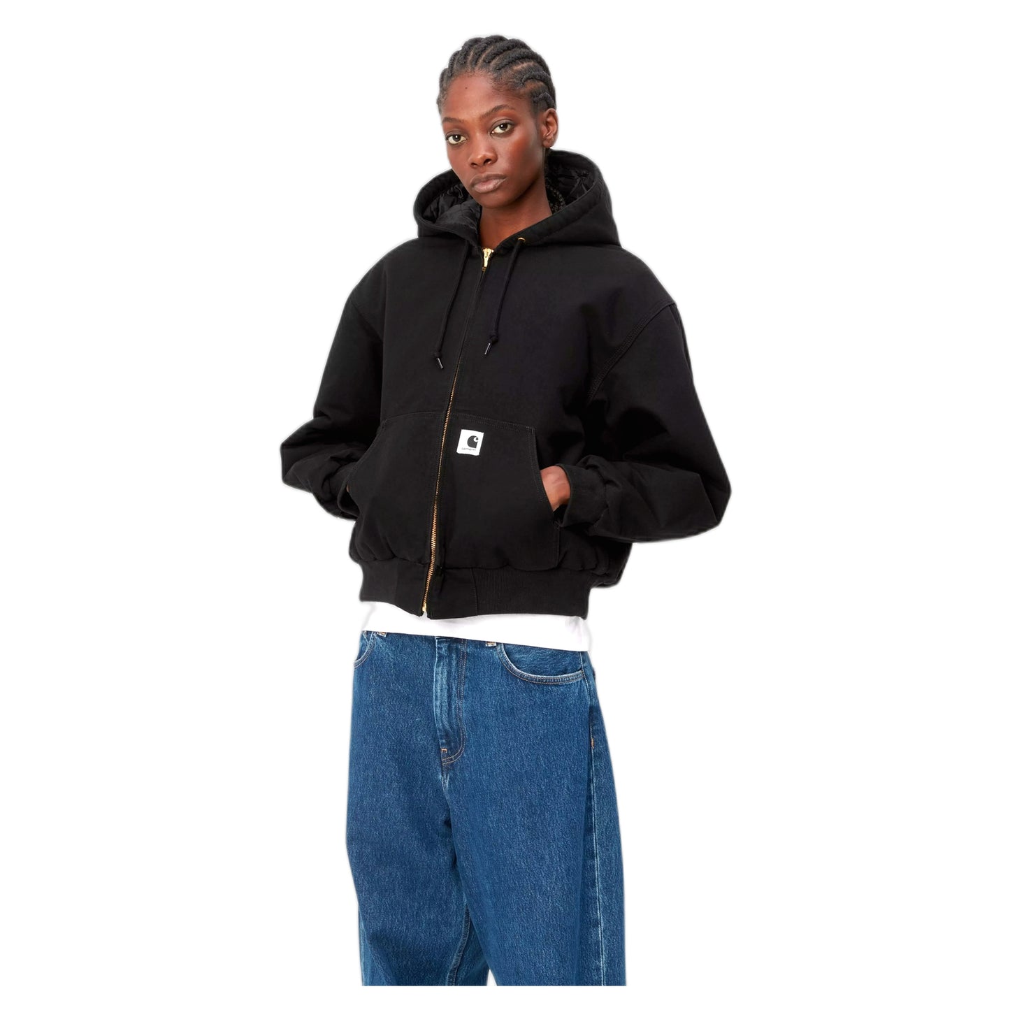 Giacca Carhartt Wip W' OG Active Jacket - Black Rinsed