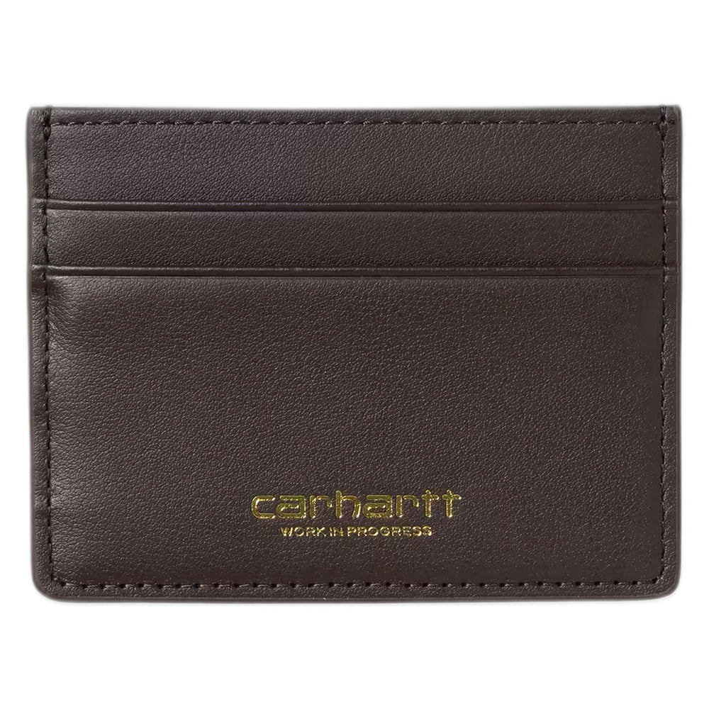 Portacarte Carhartt Wip Vegas Cardholder - Tobacco / Gold