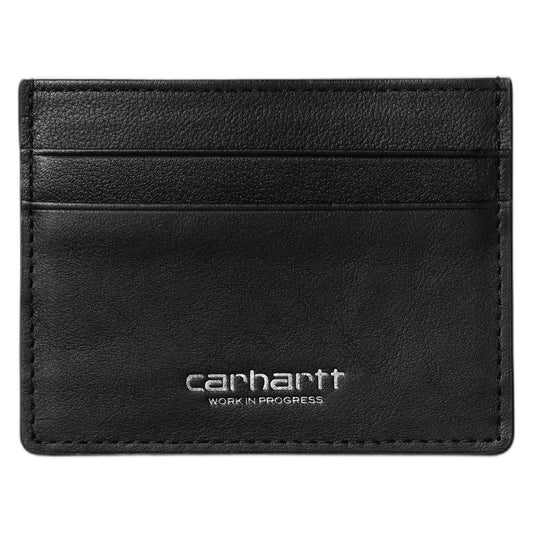 Portacarte Carhartt Wip Vegas Cardholder - Black / Silver