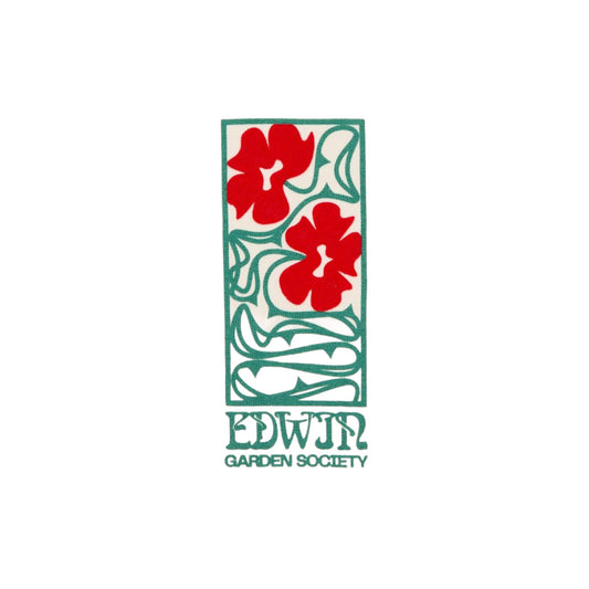 Edwin Garden Society Sweat - Whisper White